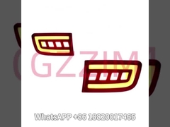 ضوء الضوء الخلفي الضوء الضبابي الضوء الفرامل الديناميكية منعكس إشارة الدوران لبرادو