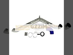 4wd Offroad Sliver Black Stainless Car Snorkel for LC70 76 79 Land Cruiser 2022 Stainless Truck Snorkel 4x4 Customized Logo