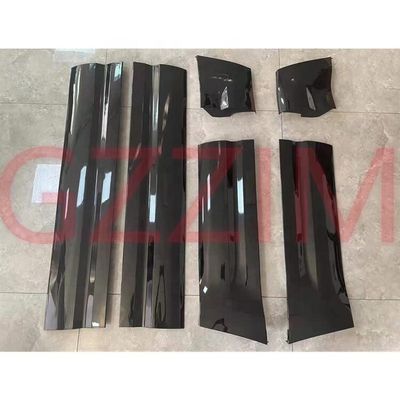 Car Side Door Moulding Glossy Black Door Protector Trim for Land Rover Defender 2020