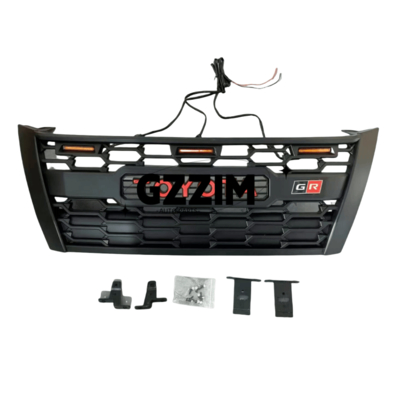 ABS Car Front Bumper Grille with LED for Toyota Fortuner 2016