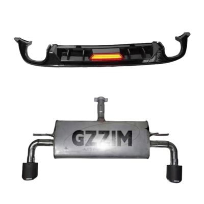 ABS/PP Material Rear Bumper Lip Spoiler Diffuser for Golf 7.5 To GT Style