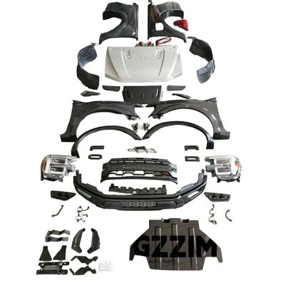2012-2021 Ranger front Rear Bumper Bodykit Full Set Kit Upgrad To F150 2025 Raptor Style