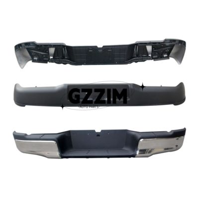 ABS Plastic Orginal Chromed Car Rear Bumper For Toyota Hilux Revo Vigo 2016