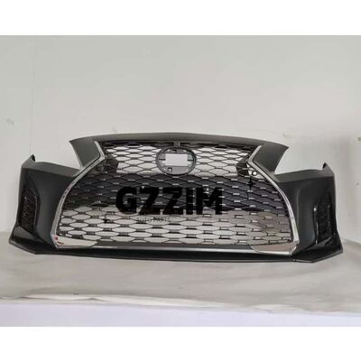 Factory Wholesale Aftermarket Body Kits Abs Front Bumper Kit Black Plastic Paint Auto Grilles for IS 14-21