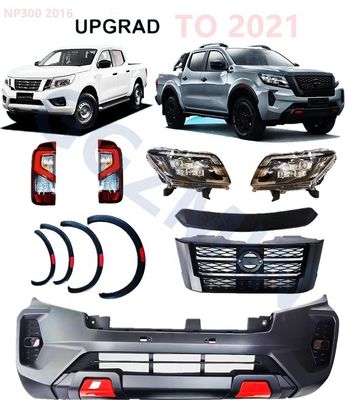ISO9001 Nissan Frontier مجموعة الجسم الواسعة مع المصد الأمامي لـ NAVARA NP300