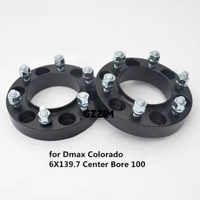 DMAX 6x139.7 مركز حفرة 100 الألومنيوم مزورة عجلة المسافة محول عجلة