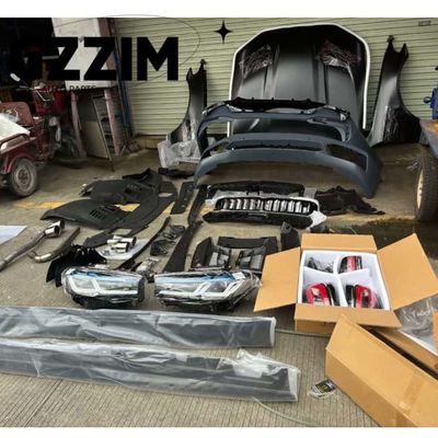 BMW Upgrade Parts Full Sets of Plastic Bumpers Hood Fender Light for F18 Upgrade To G38 Style
