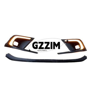 LED DRL الأمامي لـ Honda Civic LX EX 11th 2022 2023 LED ضوء النهار الضوء الضبابي 3 ألوان مصباح إشارة الدوران الديناميكي