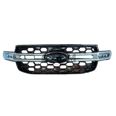 شفرة الوقاية الأمامية للسيارة المعدلة شفرة السيارات مع شفرات السيارات الخفيفة لـ Ford Ranger 2023 2024