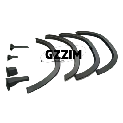 Dodge Ram 1500 2019 ABS Fender Flares Black Direct Fit