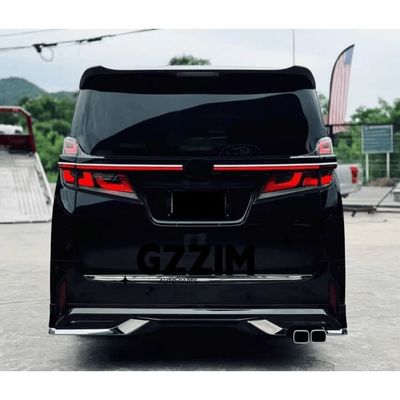 ABS Plastic Aftermarket Modified LED Tail Lamp Rear Light For for Toyota Vellfire 2018-2023