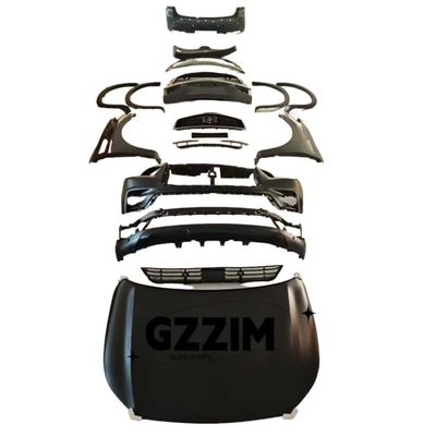 إنفينيتي QS80 سيارة أمامية وخلفية مصد شبك غطاء محرك واقي رياح طقم هيكل